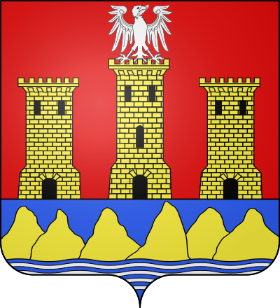 Blason de la commune Lourdes