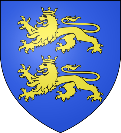 Blason de la commune Luc