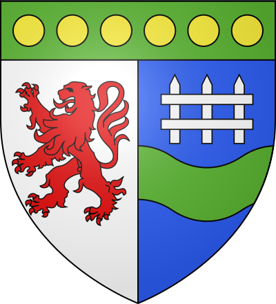 Blason de la commune Mazères-de-Neste