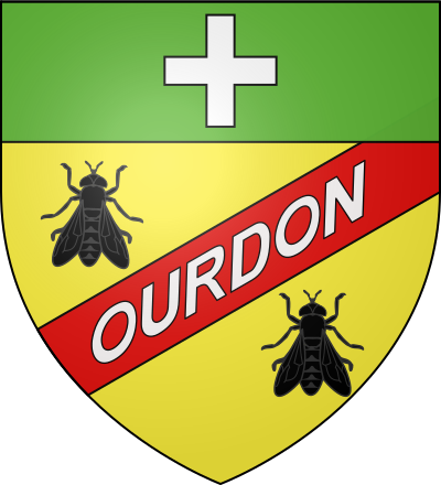 Blason de la commune Ourdon