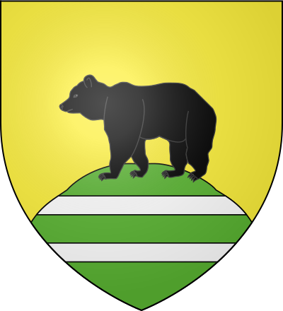 Blason de la commune Oursbelille