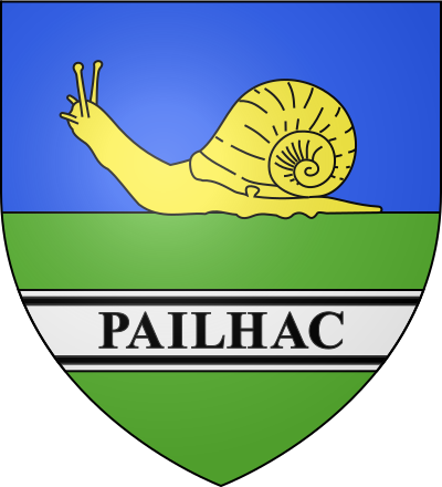 Blason de la commune Pailhac