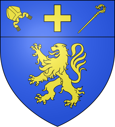 Blason de la commune Saint-Lanne