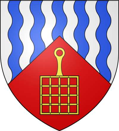 Blason de la commune Saint-Laurent-de-Neste