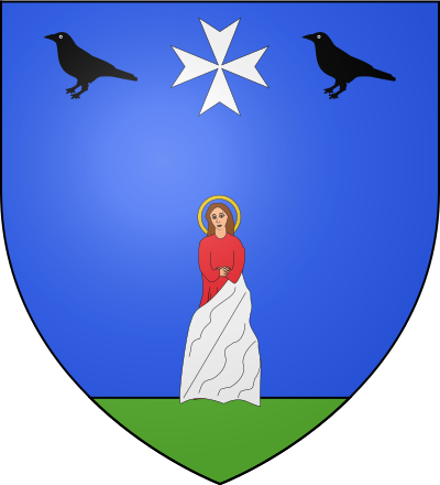 Blason de la commune Saint-Savin