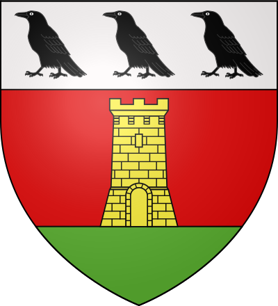 Blason de la commune Salles