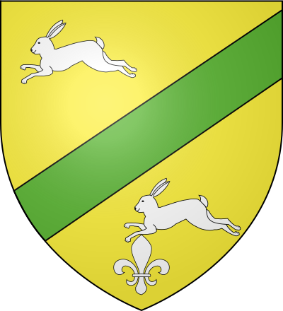 Blason de la commune Tournous-Devant