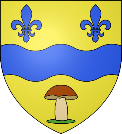 Blason de la commune Vidou