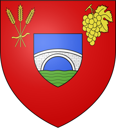 Blason de la commune Bompas