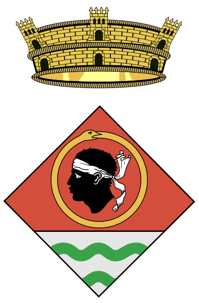 Blason de la commune Cabestany