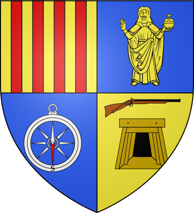 Blason de la commune Lamanère