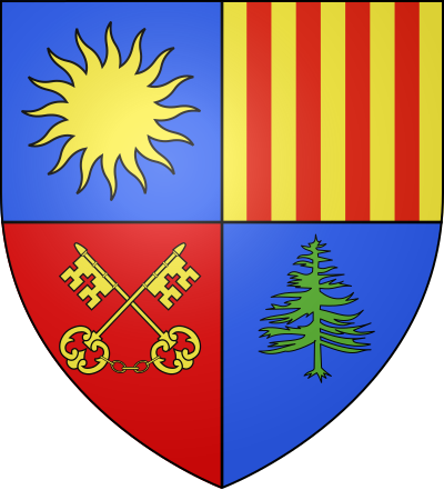 Blason de la commune Osséja