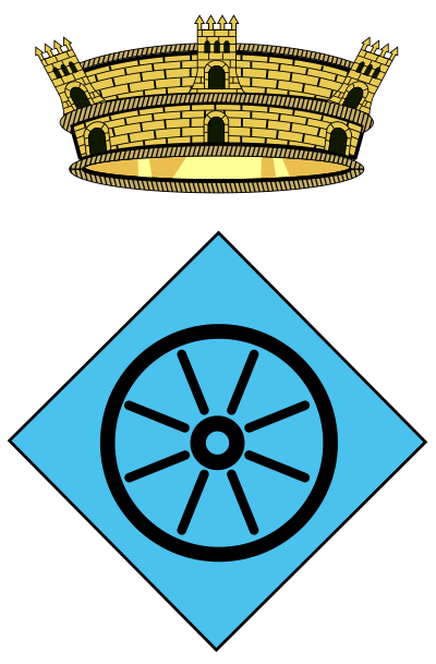 Blason de la commune Rodès