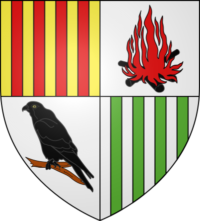 Blason de la commune Saint-Jean-Lasseille