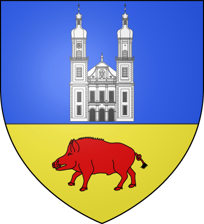 Blason de la commune Ebersmunster