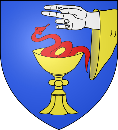 Blason de la commune Hangenbieten