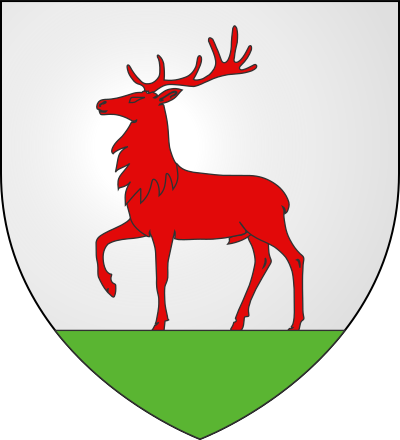 Blason de la commune Hirschland