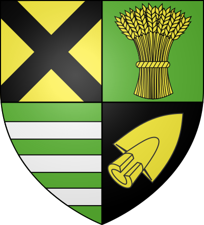 Blason de la commune Kutzenhausen