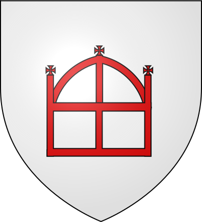 Blason de la commune Saint-Nabor