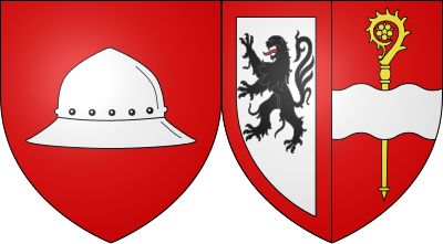 Blason de la commune Wickersheim-Wilshausen