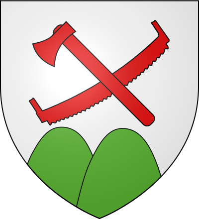 Blason de la commune Bourbach-le-Haut
