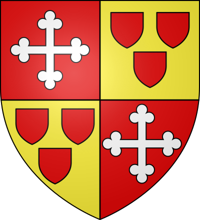 Blason de la commune Houssen