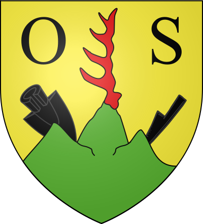 Blason de la commune Ostheim