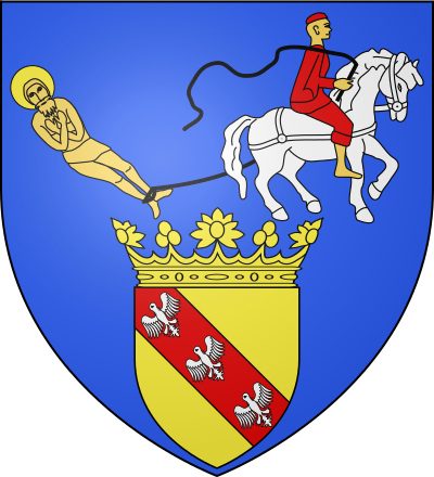 Blason de la commune Saint-Hippolyte