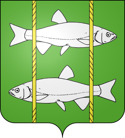 Blason de la commune Aigueperse