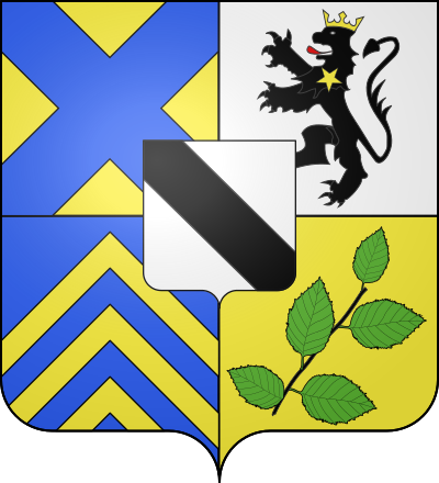Blason de la commune Albigny-sur-Saône