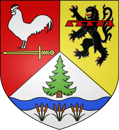Blason de la commune Azolette