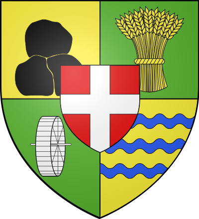 Blason de la commune Cailloux-sur-Fontaines