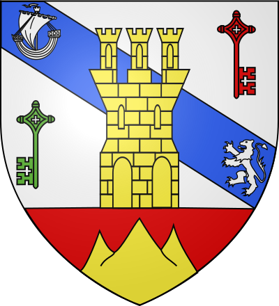 Blason de la commune Champagne-au-Mont-d'Or