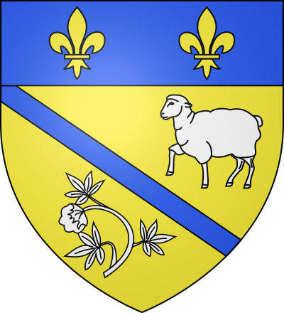 Blason de la commune Cours