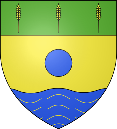 Blason de la commune Fleurieu-sur-Saône