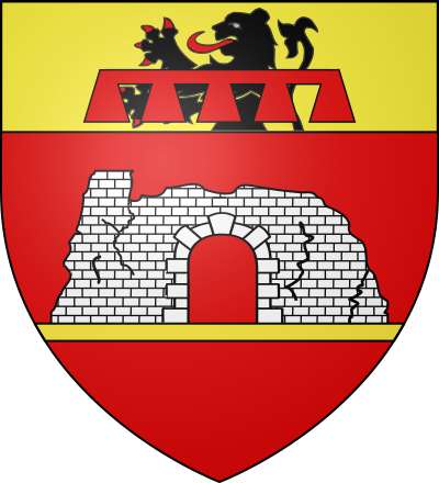 Blason de la commune Lamure-sur-Azergues