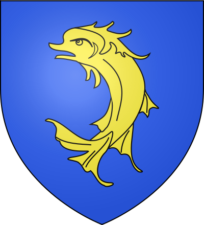 Blason de la commune Lentilly