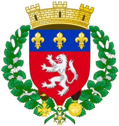 Blason de la commune Lyon