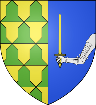 Blason de la commune Montrottier