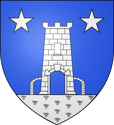 Blason de la commune Saint-Clément-sur-Valsonne