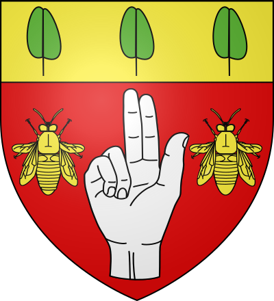 Blason de la commune Saint-Jean-la-Bussière