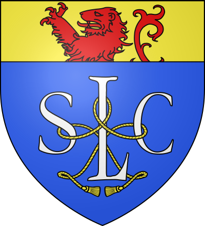 Blason de la commune Saint-Laurent-de-Chamousset