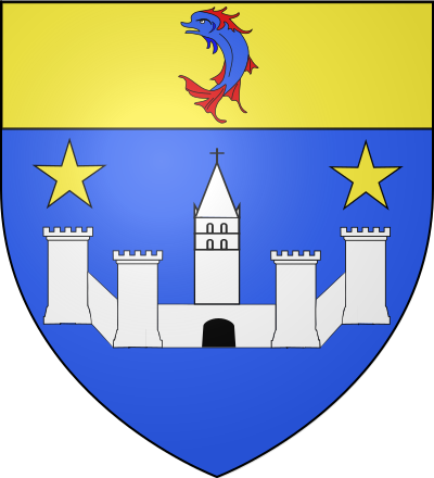 Blason de la commune Saint-Laurent-de-Mure