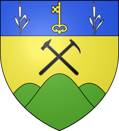 Blason de la commune Saint-Pierre-la-Palud