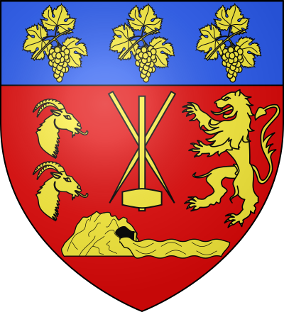 Blason de la commune Saint-Romain-au-Mont-d'Or