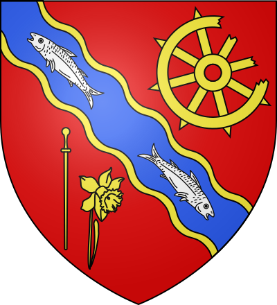 Blason de la commune Sainte-Catherine