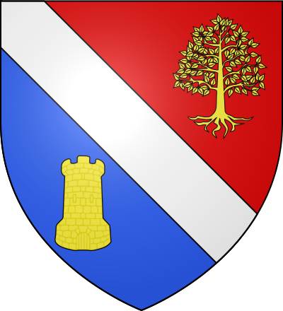 Blason de la commune Sarcey