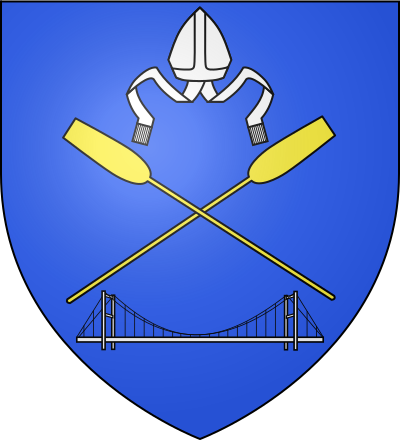 Blason de la commune Vernaison
