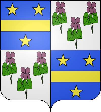 Blason de la commune Andelarre
