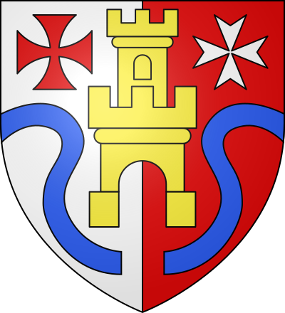 Blason de la commune Chantes